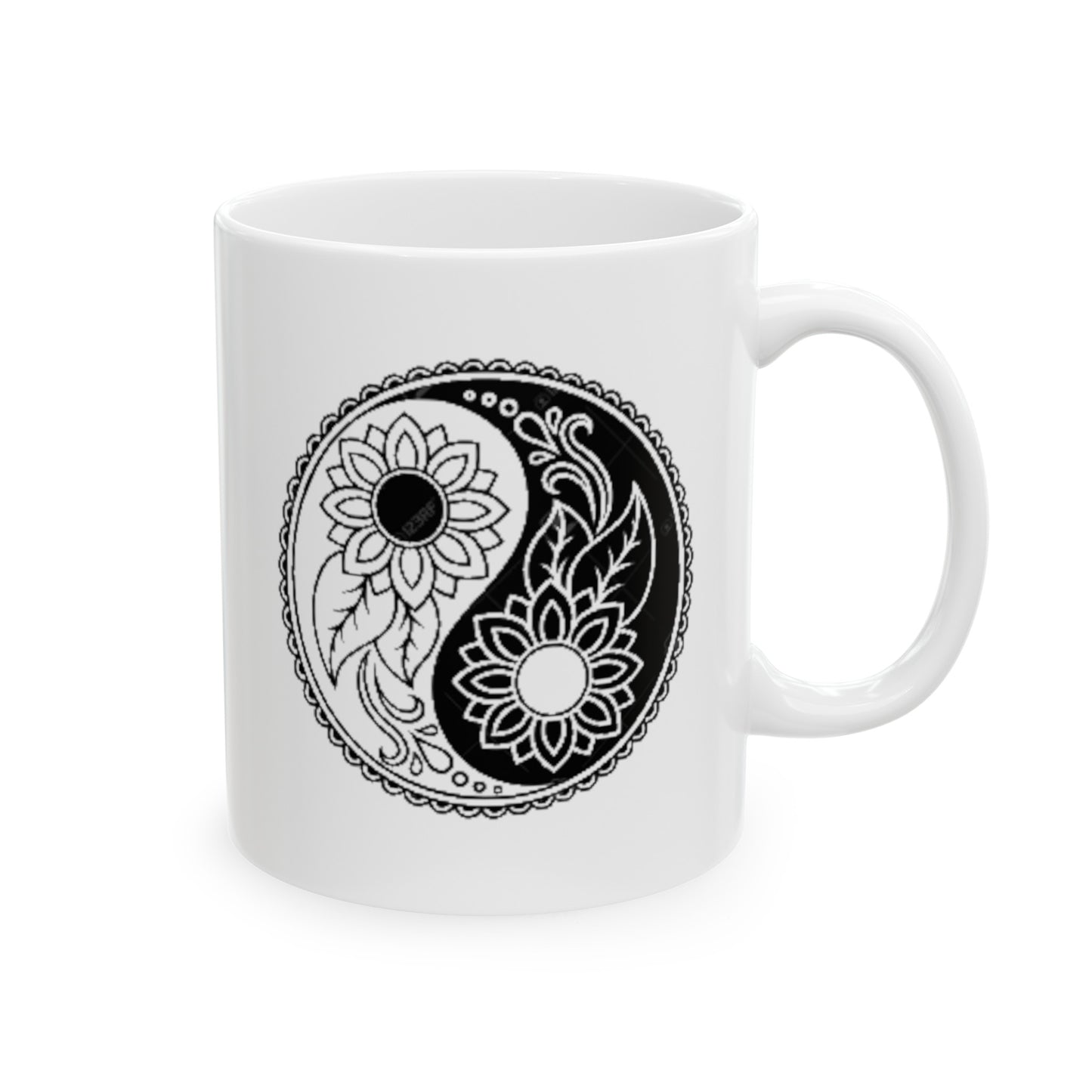 Yin Yang /Ceramic Mug 11oz.