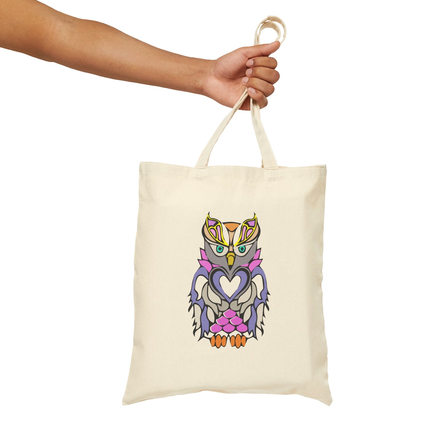 Canvas Tote Bag /flat - Owl