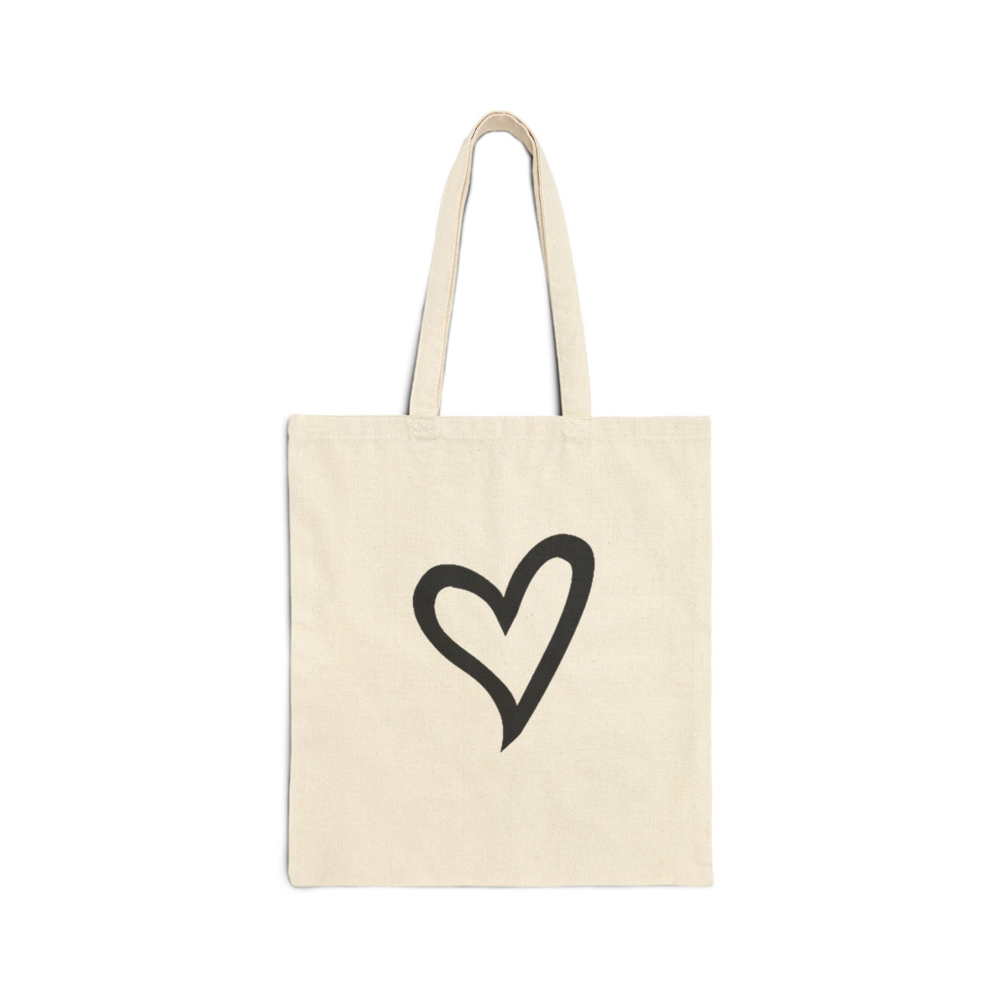 Canvas Tote Bag/ flat - Heart 1