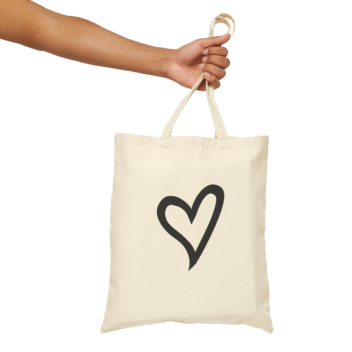 Canvas Tote Bag/ flat - Heart 1