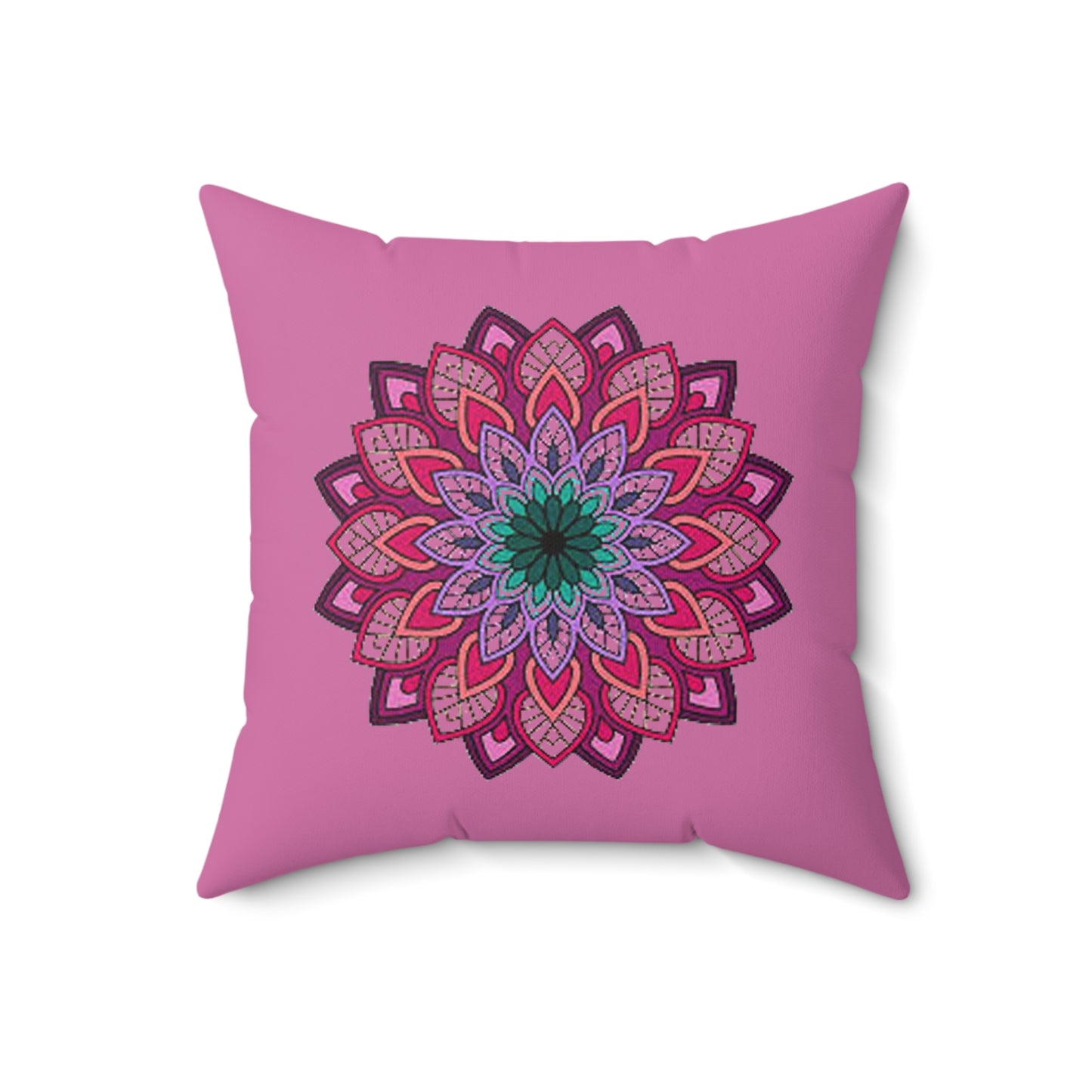 Pillow - Polyester  MandalaColor3