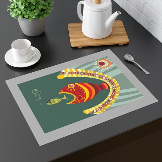 Placemat - fun fish bites