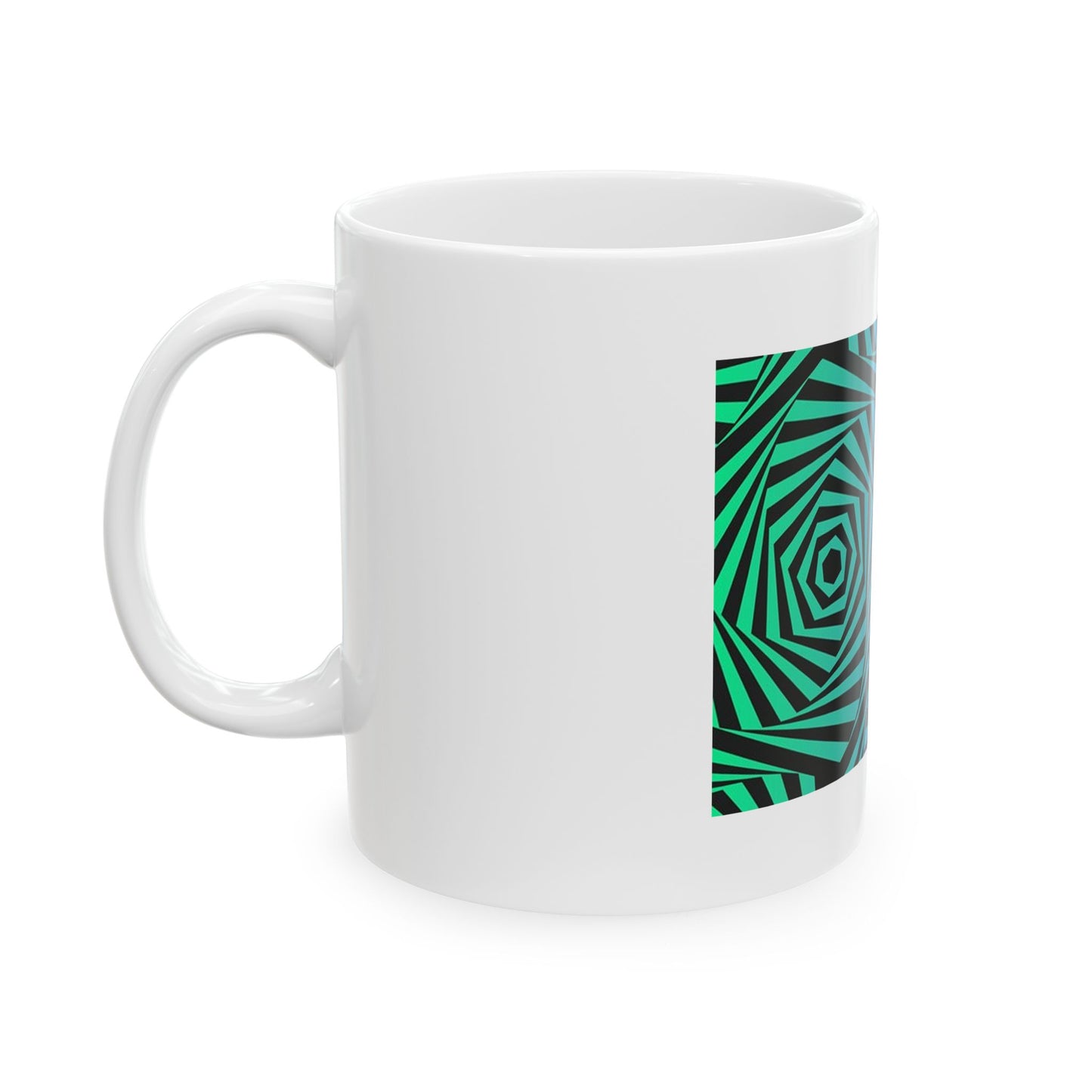 Abstract 9 /Ceramic Mug, 11oz.