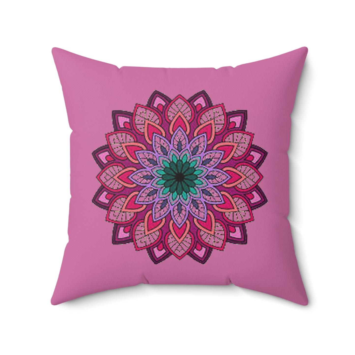 Pillow - Polyester  MandalaColor3