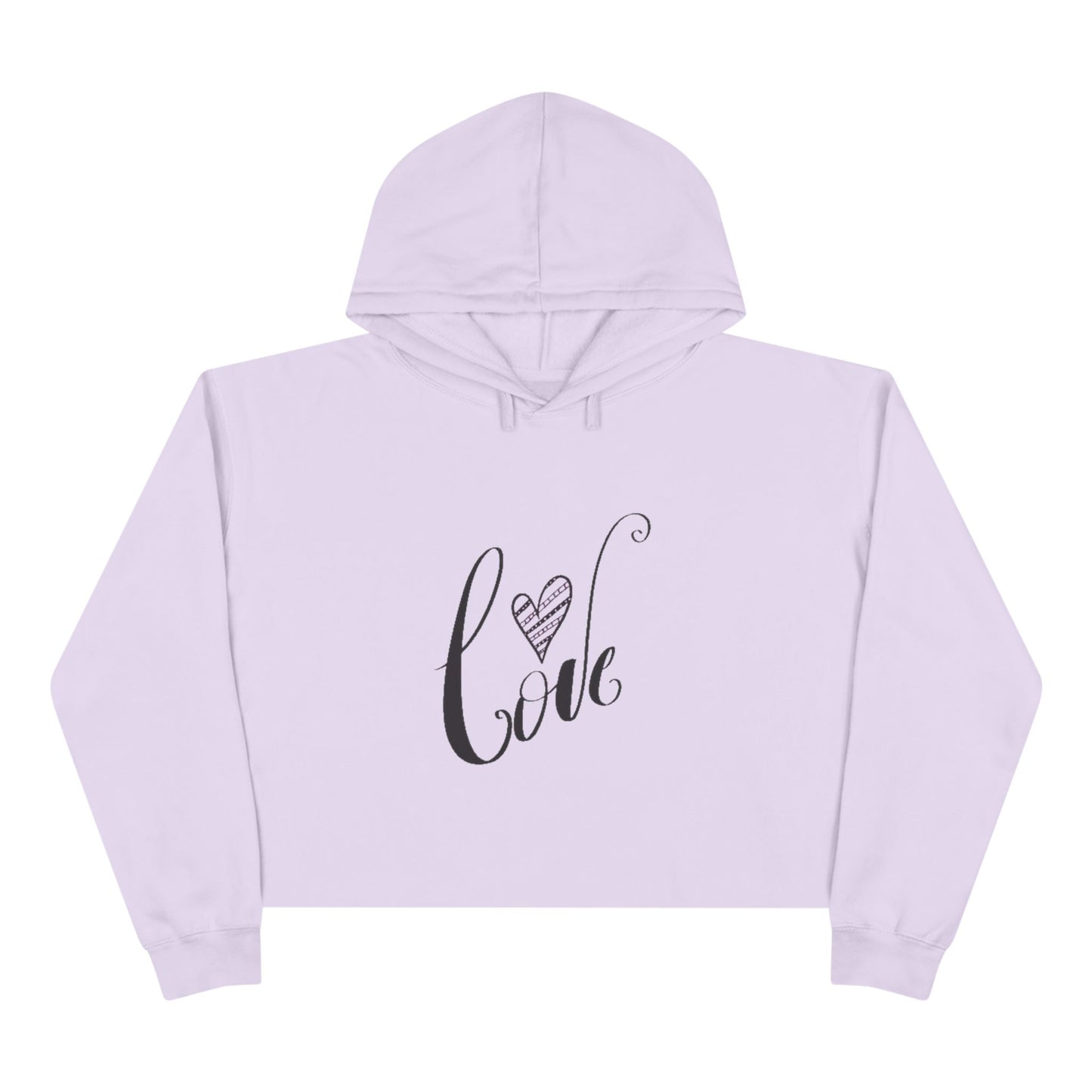 Crop Hoodie -Heart4