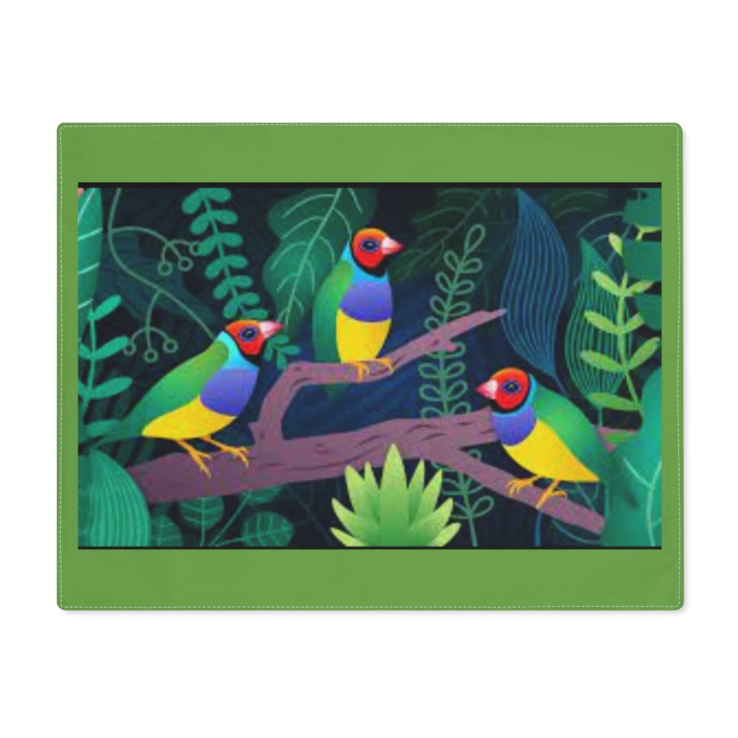 Placemat - three birds